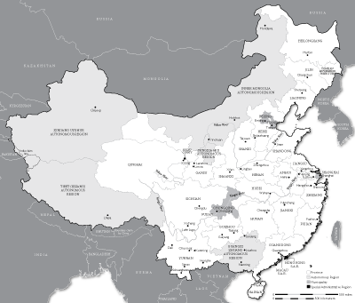 CHINA REGIONS