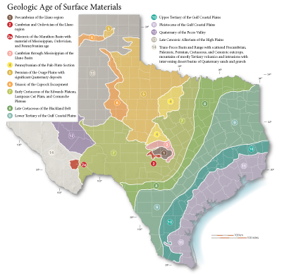 GEOLOGY OF TEXAS